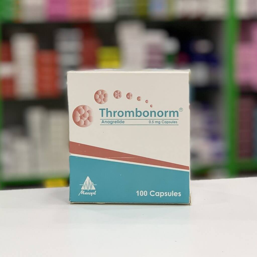 Thrombonorm 0.5 mg 100 capsules