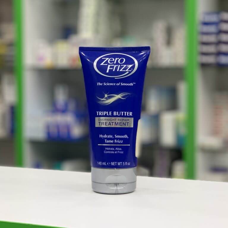 Zero Frizz triple butter overnight repair