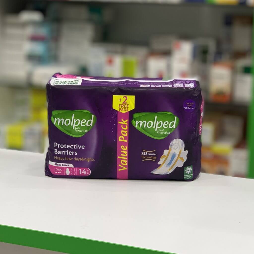 Молпед Прокладки женские гигиенические Полная защита 14 штук