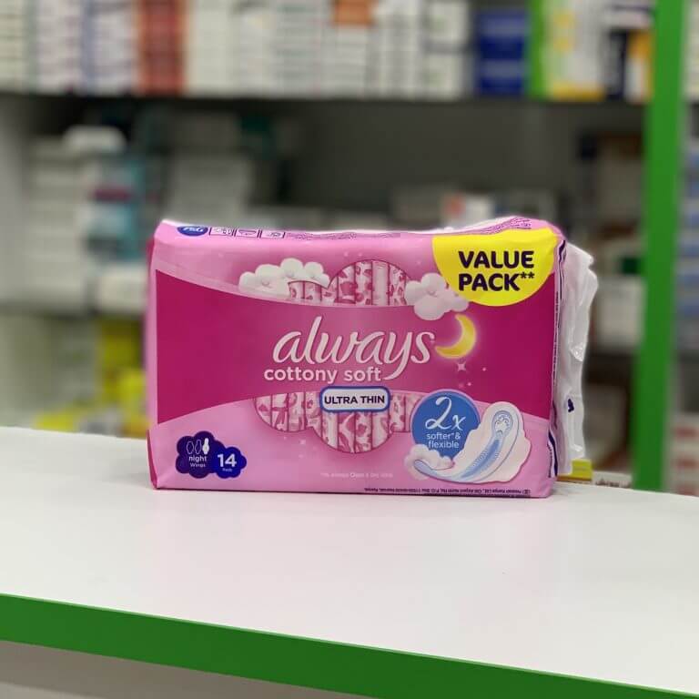 Always Cottony Soft 14 pads