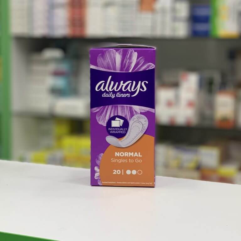 Олвейз Ежедневные гигиенические прокладки Нормал 20 штук