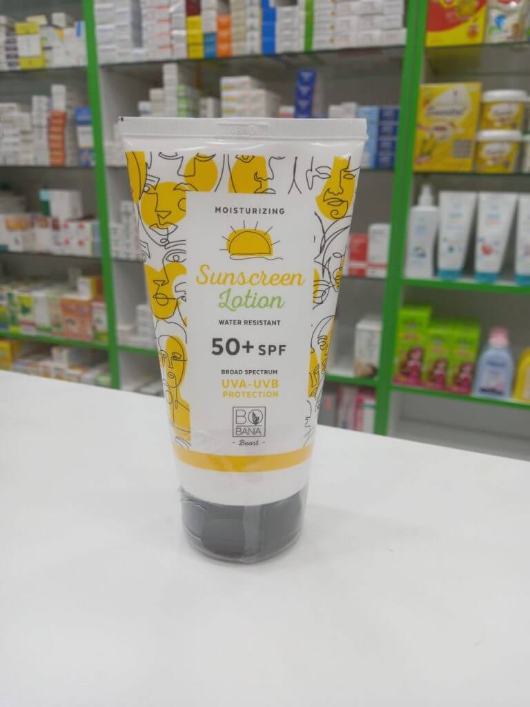 Бобана Увлажняющий солнцезащитный лосьон SPF 50+, 150 мл