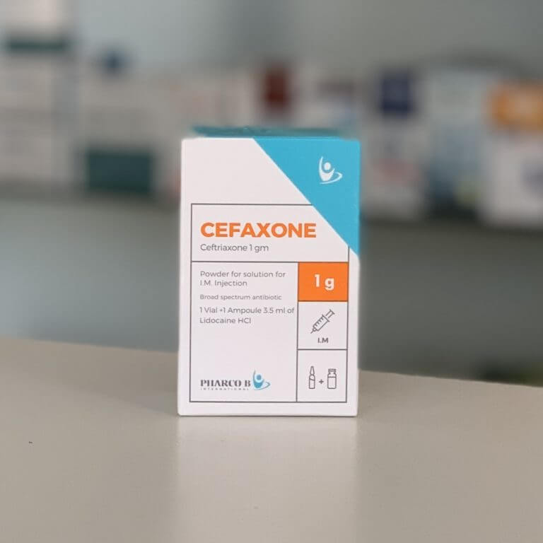 Cefaxone 1g powder for solution for i/m injection