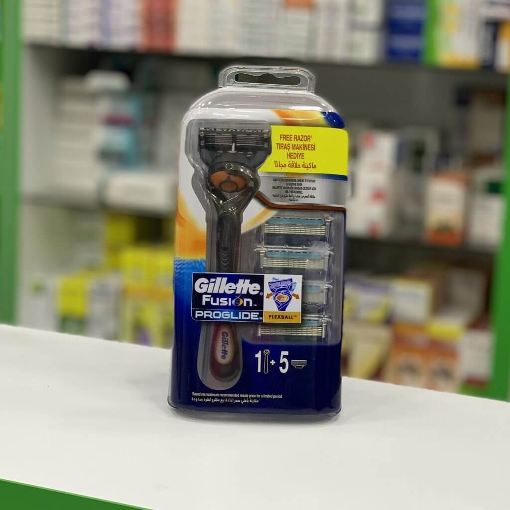 Gillette fusion proglide flexball 1+5