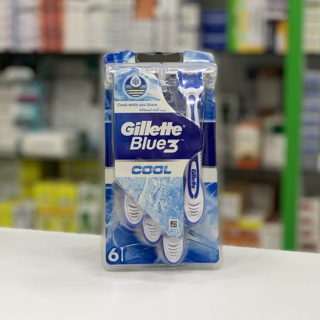 Gillette Blue 3 Cool 6 pcs