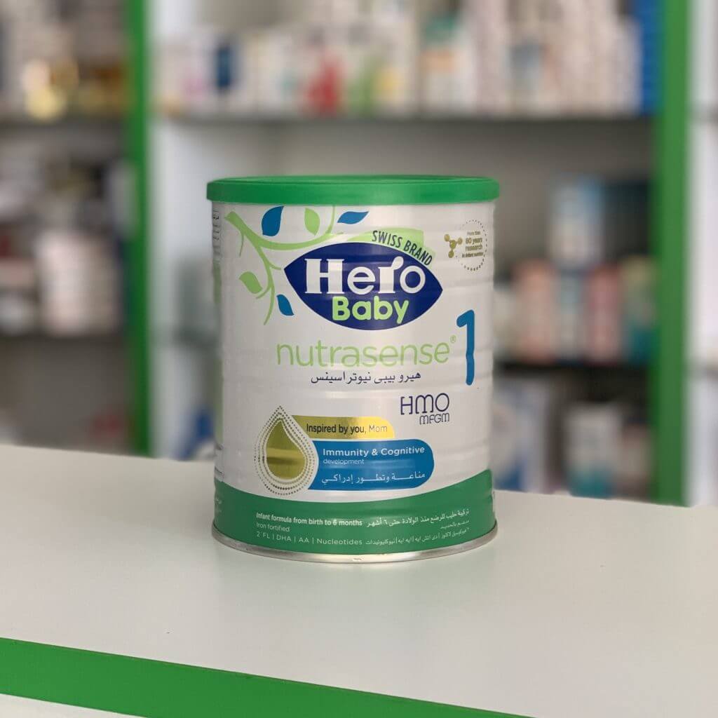 Хиро Бэйби Нутрасенс детская смесь №1, 0-6 месяцев, 400 г