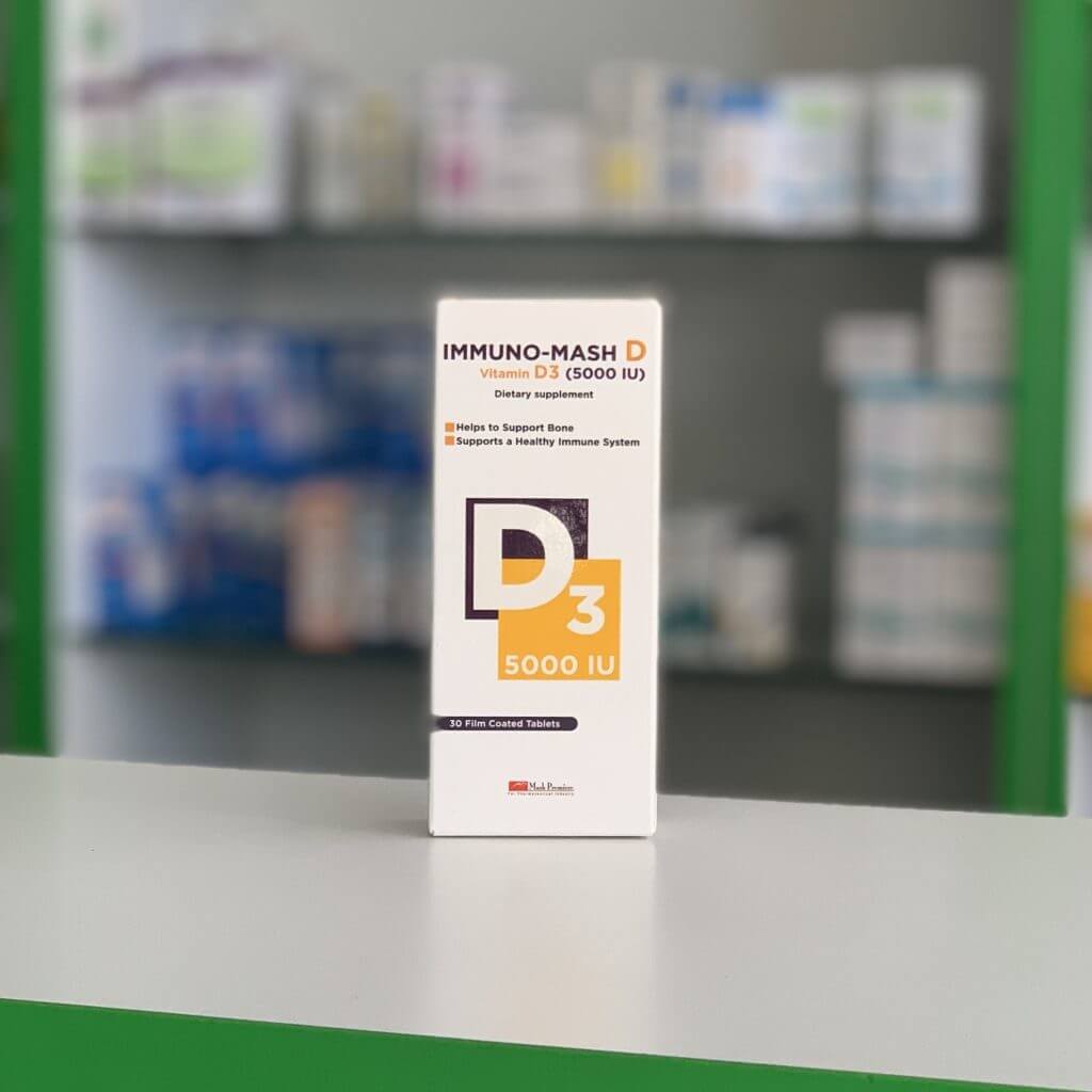 Immuno -Mash D3 5000 IU 30 tablets