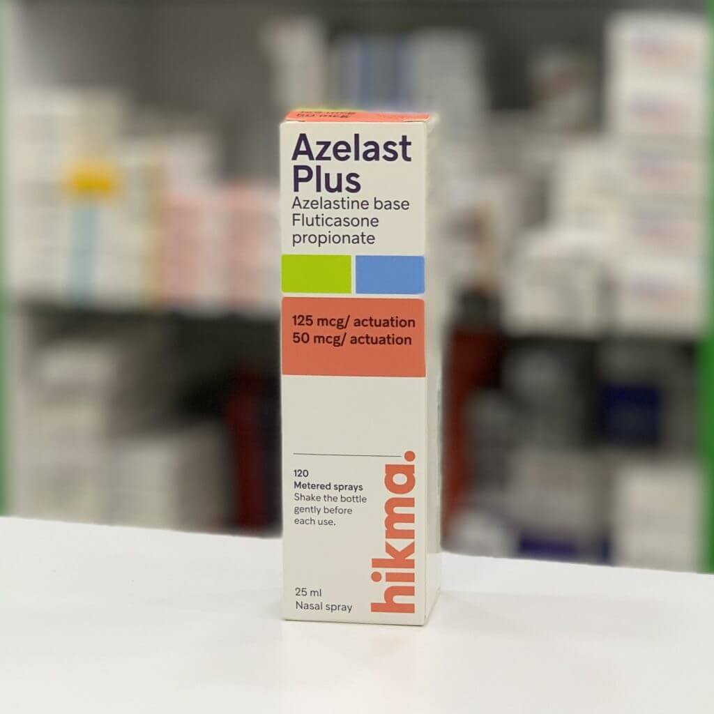Azelast Plus 125 / 50 mcg 