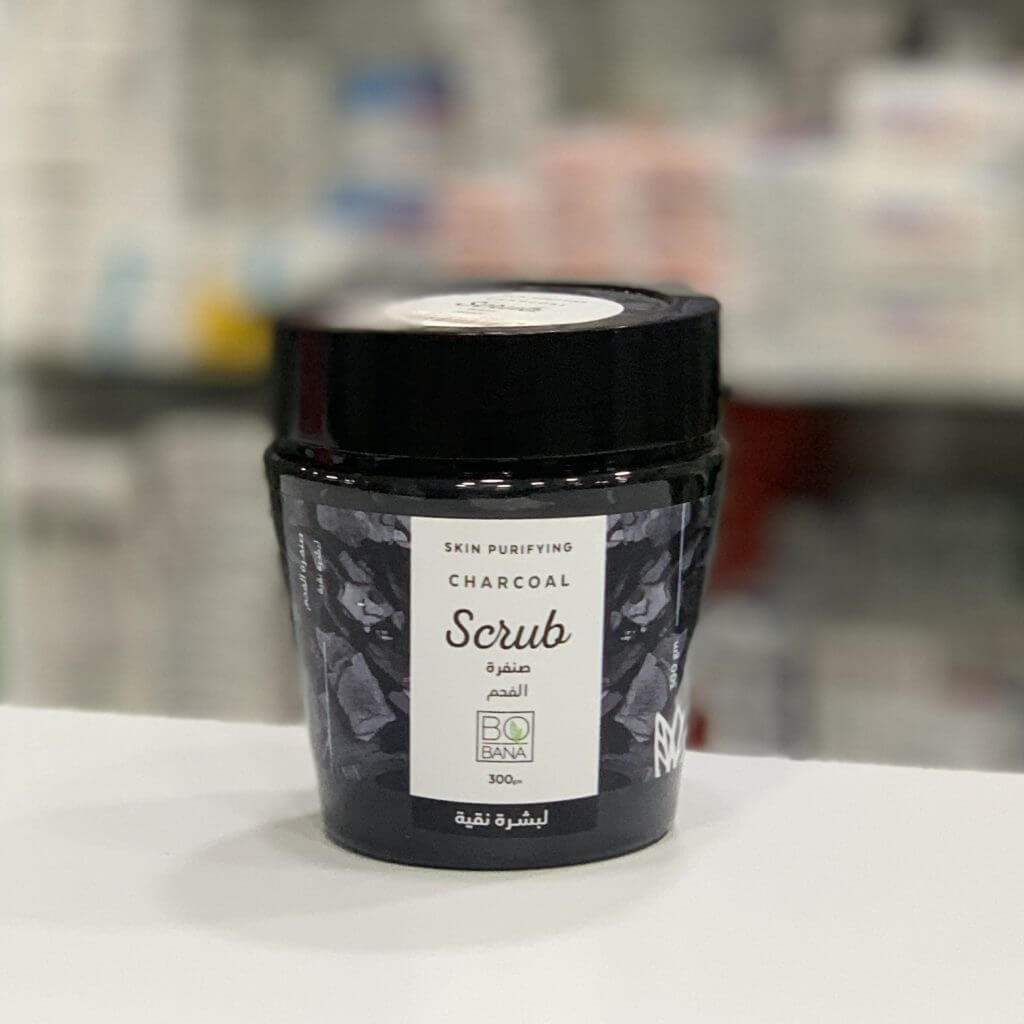 Bobana Purifying charcoal scrub 300 gm