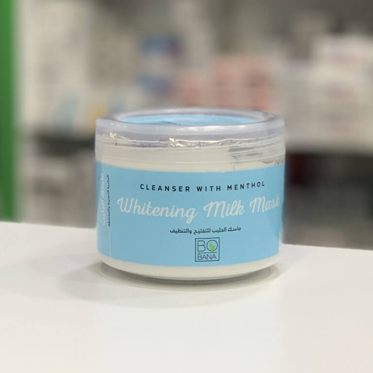 Bobana Whitening milk mask cleanser with menthol 250 gm