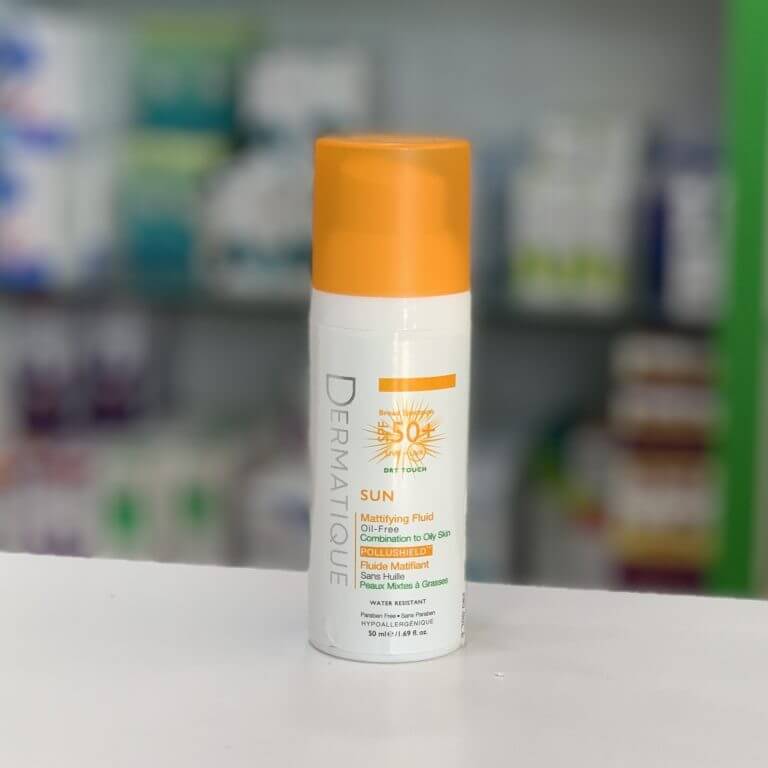 Dermatique Sun Mattifying fluid for combined to oily skin SPF 50+, 50 ml