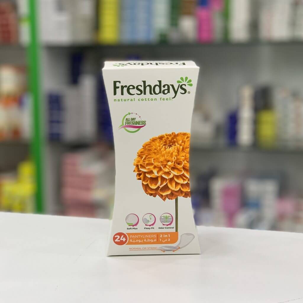 Freshdays Panty liners Normal & String 24 pcs