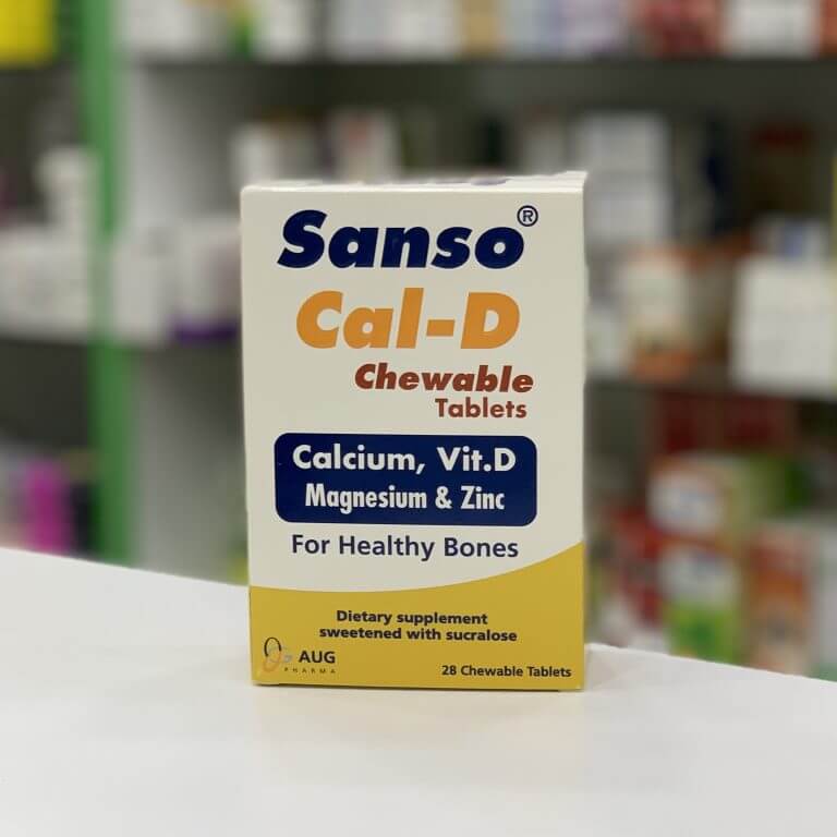 Санзо Кал-Д 28 жевательных таблеток