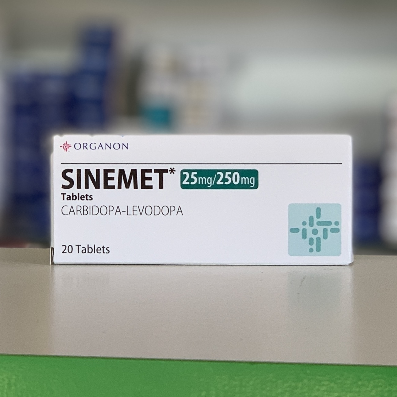 Синимет 25/250 мг, 20 таблеток - Русская аптека в Египте