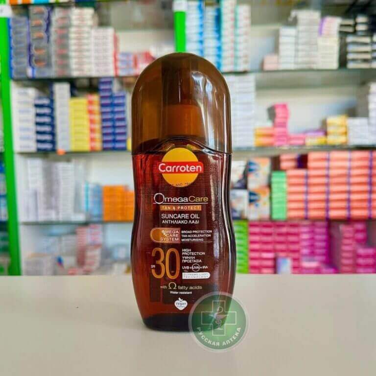 Carroten Spray Omega Care Tan and Protect Suncare Oil SPF 30, 125 ml