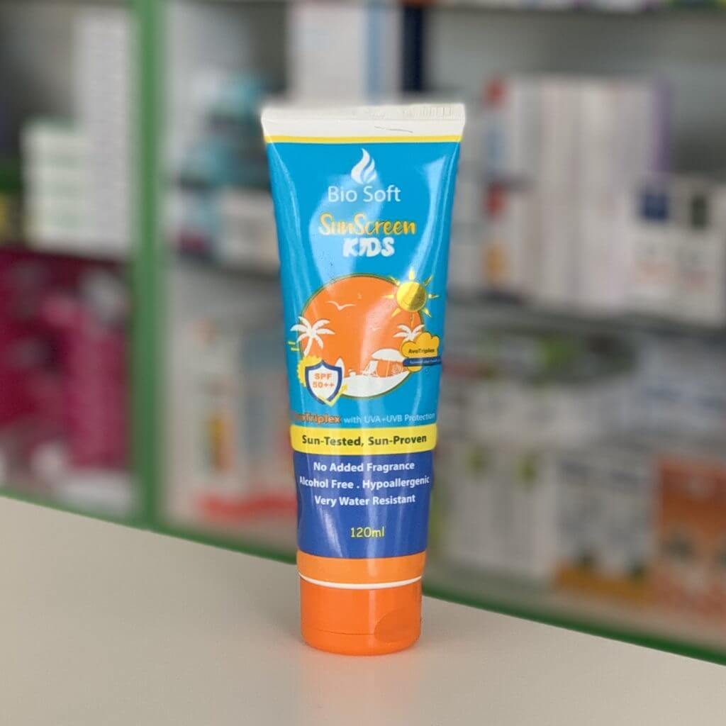 Био Софт Солнцезащитный крем для детей SPF 50++, 120 мл