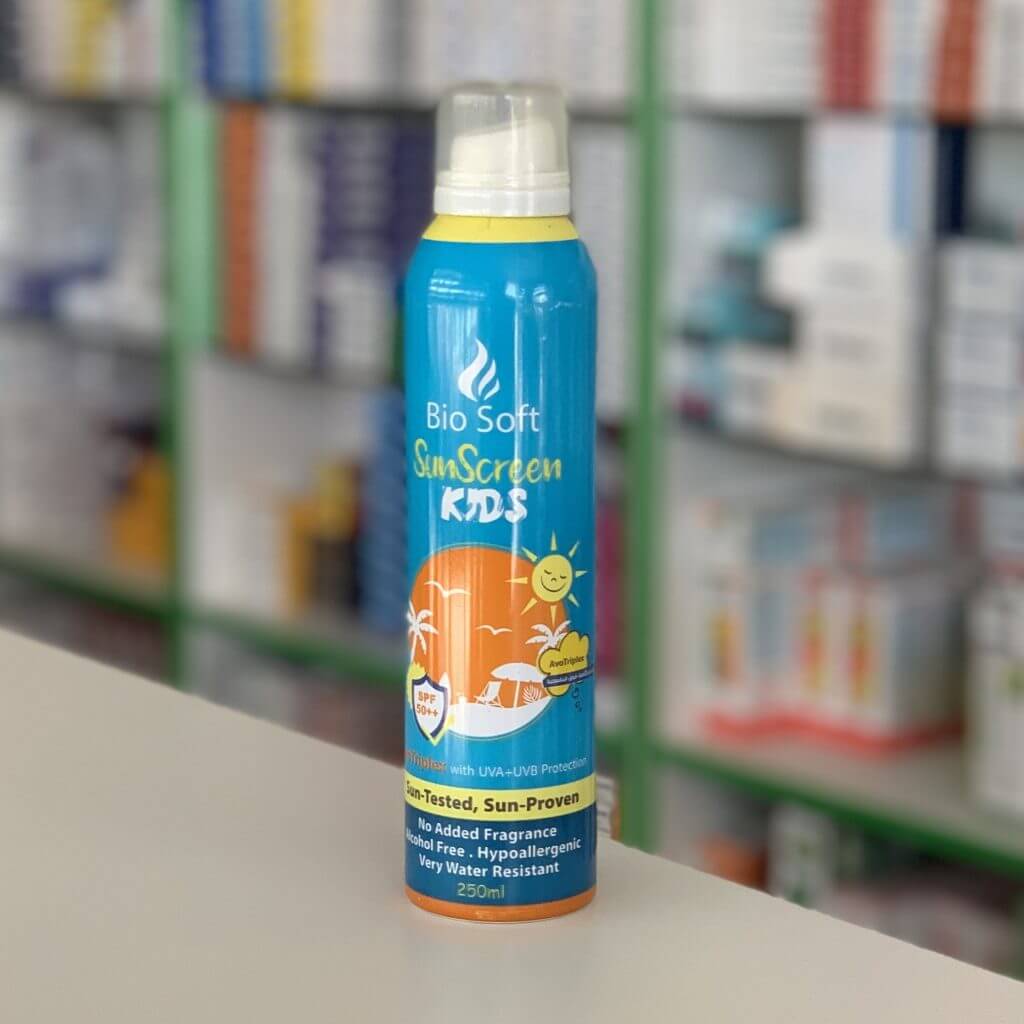 Био Софт Солнцезащитный спрей для детей SPF 50+, 250 мл