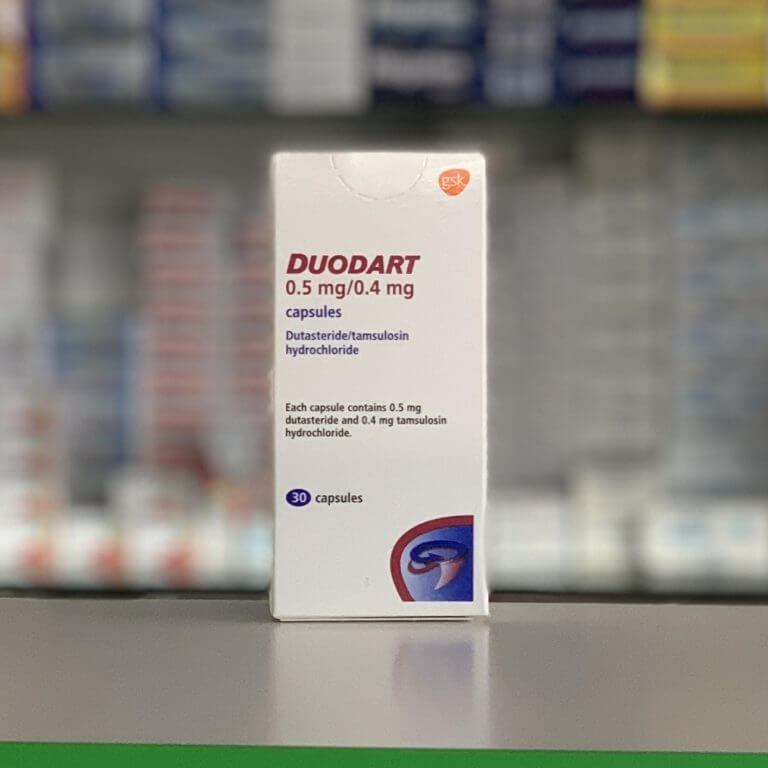 Duodart 0.5 mg/ 0.4 mg 30 capsules