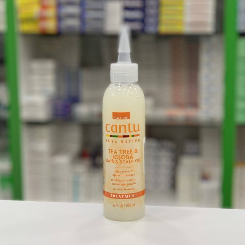 Cantu Hair scalp oil with shea butter, tea tree and jojoba oils 180 ml