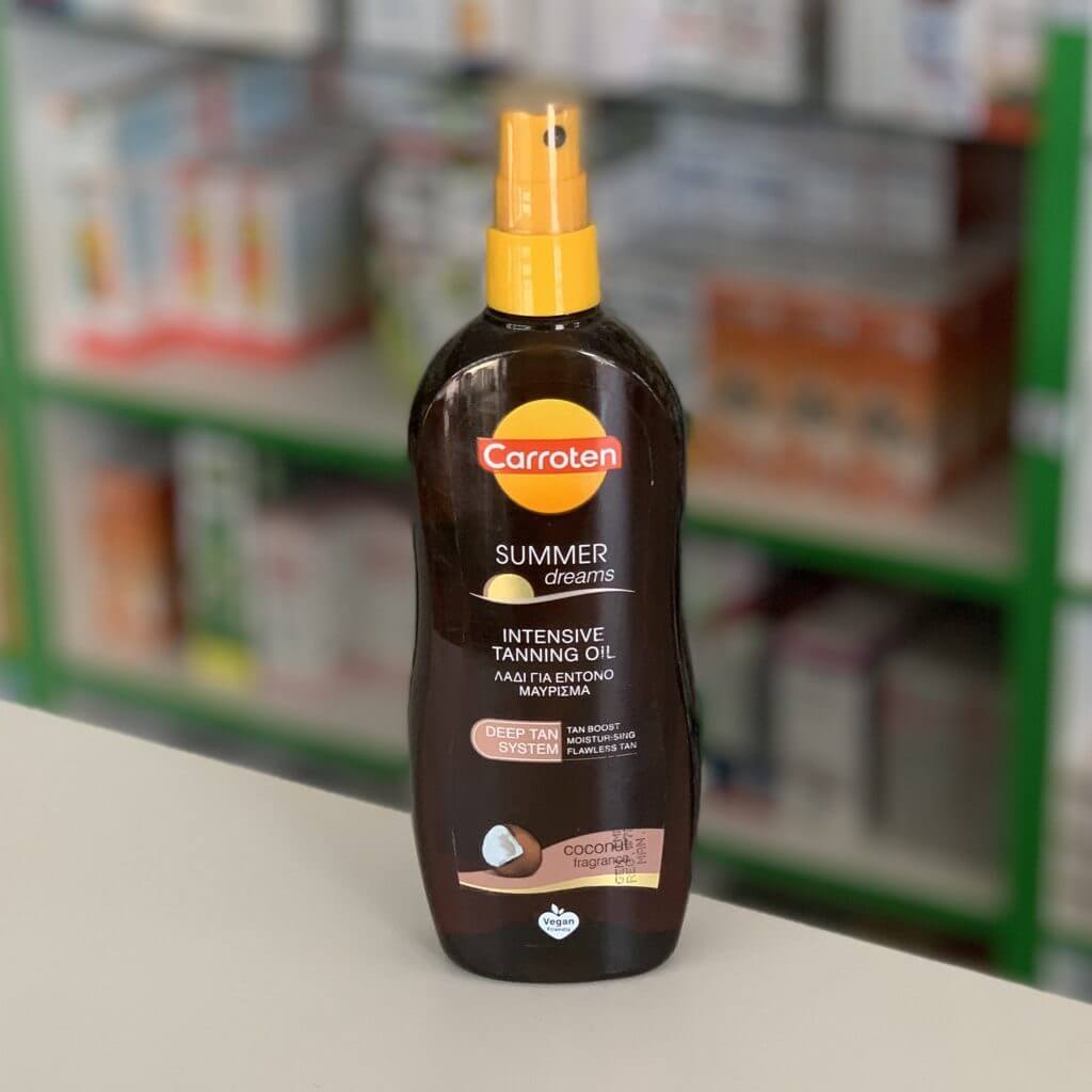 Carroten Summer Dreams Intensive tanning oil coconut fragrance 200 ml