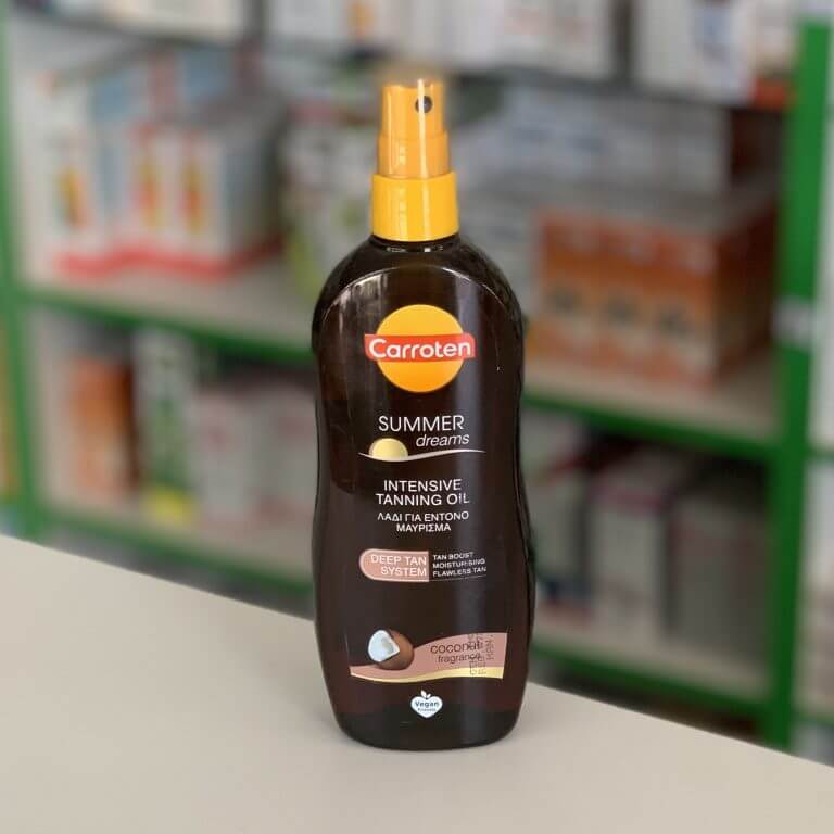 Carroten Summer Dreams Intensive tanning oil coconut fragrance 200 ml