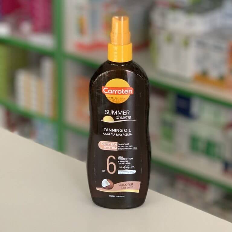 Carroten Summer Dreams Intensive tanning oil SPF 6, 200 ml