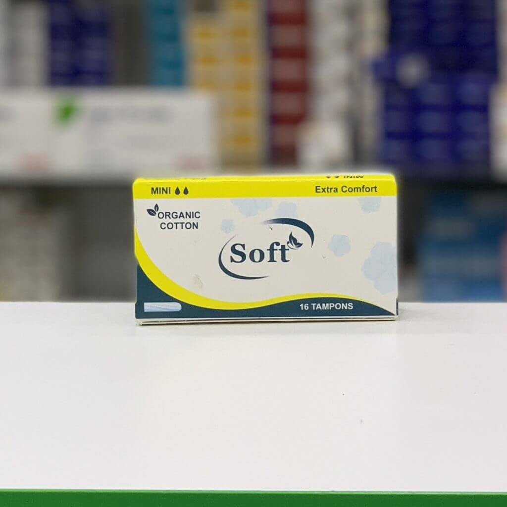 Soft Mini tampons 2 drops, 16 pcs 