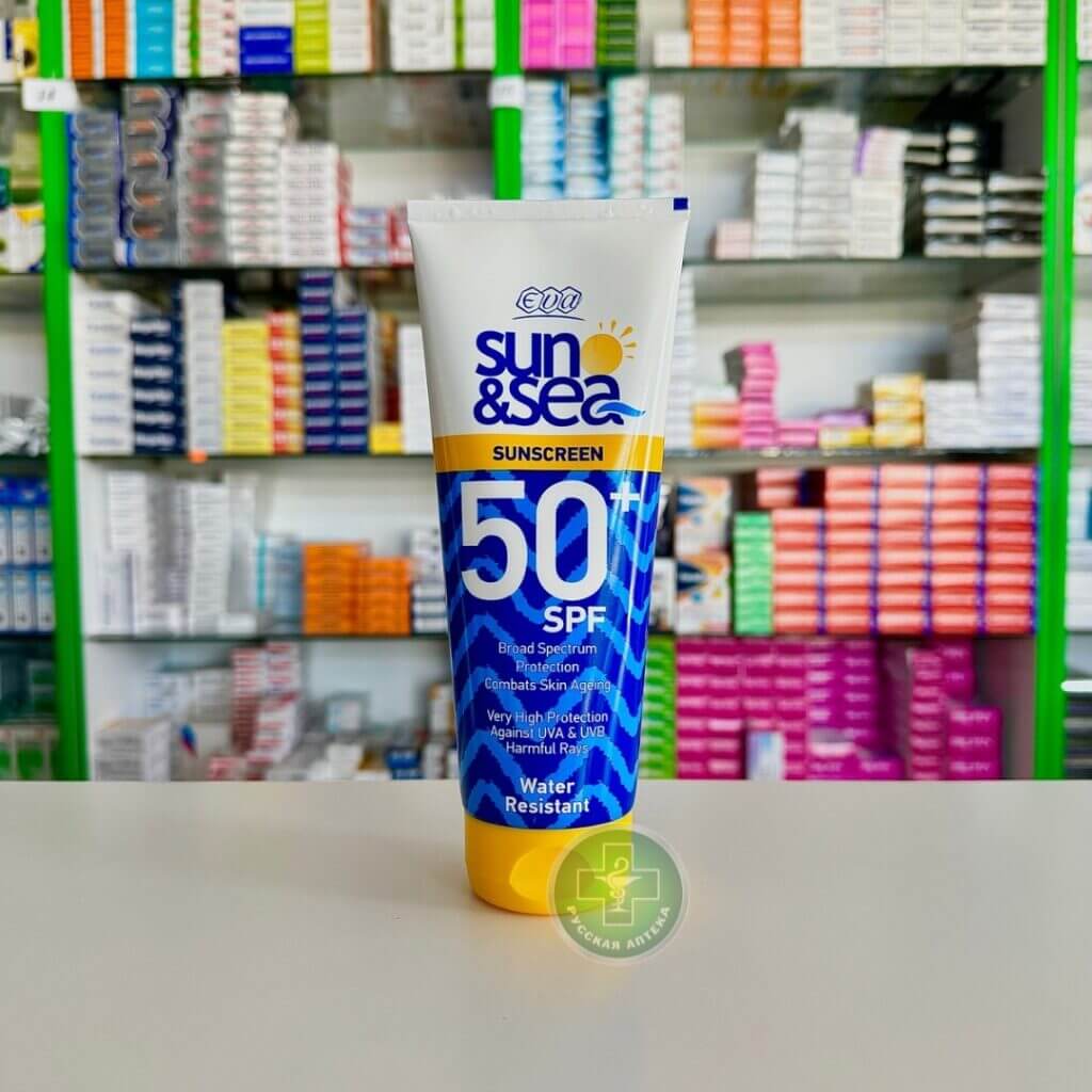 Eva Sun and Sea Солнцезащитный крем для тела SPF 50+ 200 мл