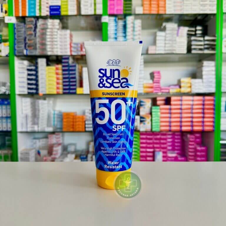 ЕВА Солнце и море Солнцезащитный крем для лица SPF 50, 40 мл