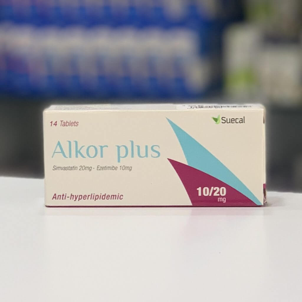 Алькор Плюс 10/20 мг 14 таблеток