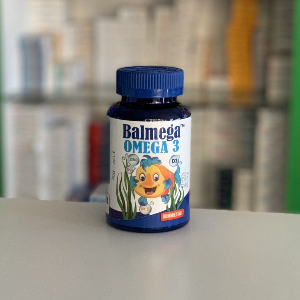 Balmega omega 3 60 gummies