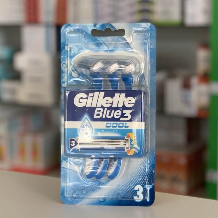 Gillette Blue 3 Cool 3 razors