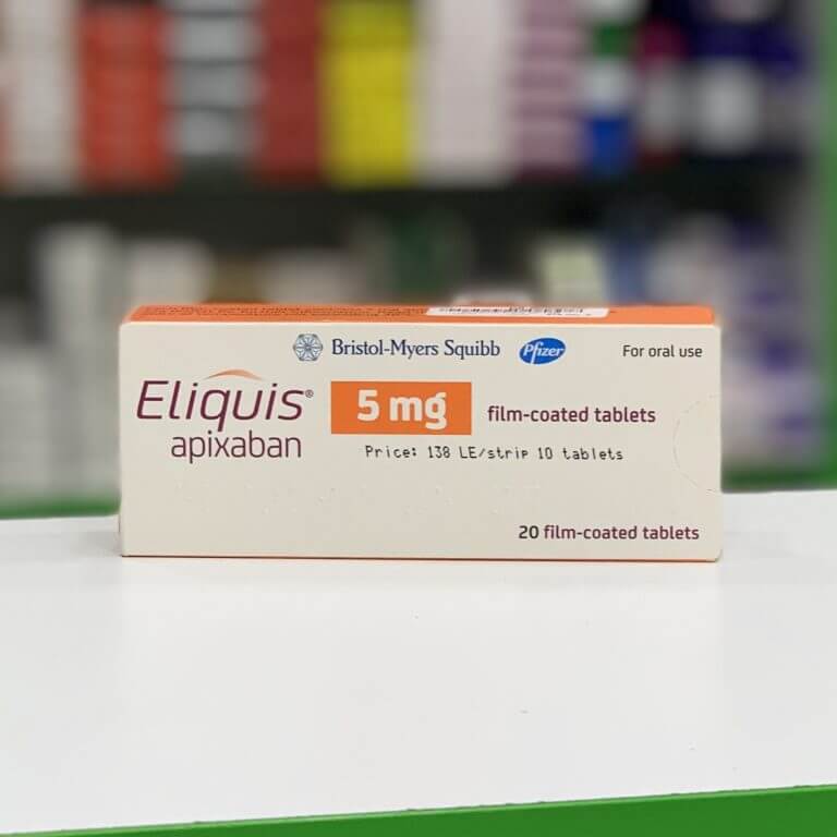 Eliquis 5 mg 20 tablets