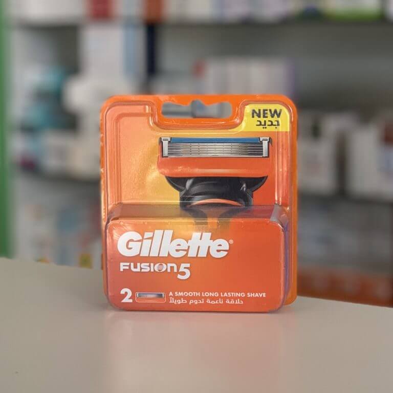 Gillette Fusion 5, 2 replaceable razor heads