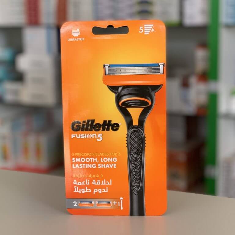 Gillette Fusion 5, 1 razor + 2 extra blades