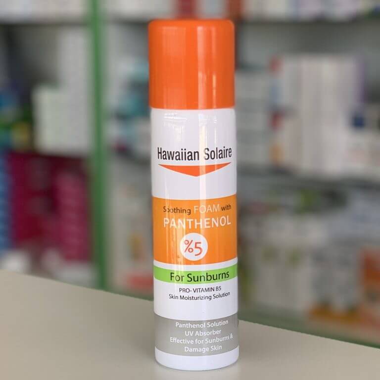 Hawaiian Solaire спрей Успокаивающая пенка с пантенолом 5%, 175 мл