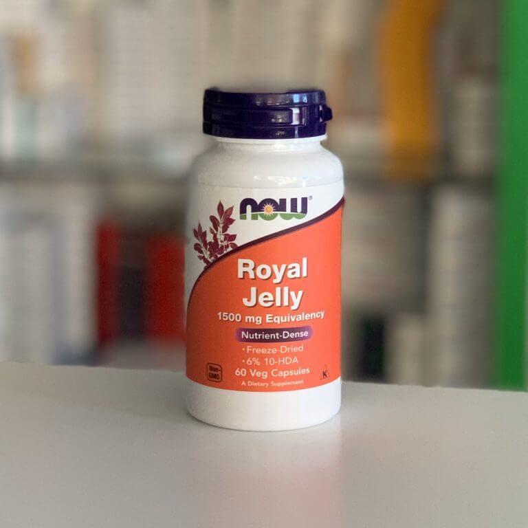 NOW Royal Jelly 1500 mg 60 caps