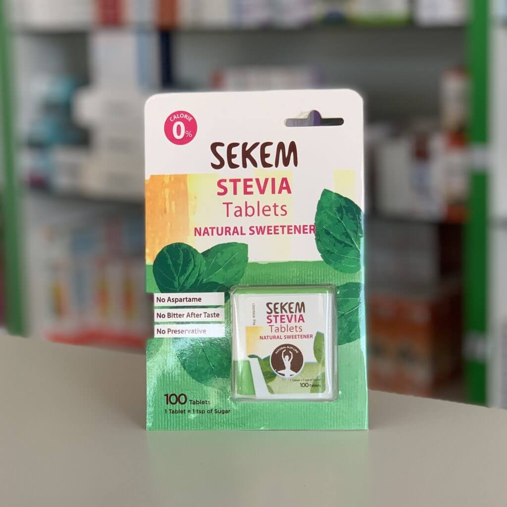 Sekem Stevia 100 tablets