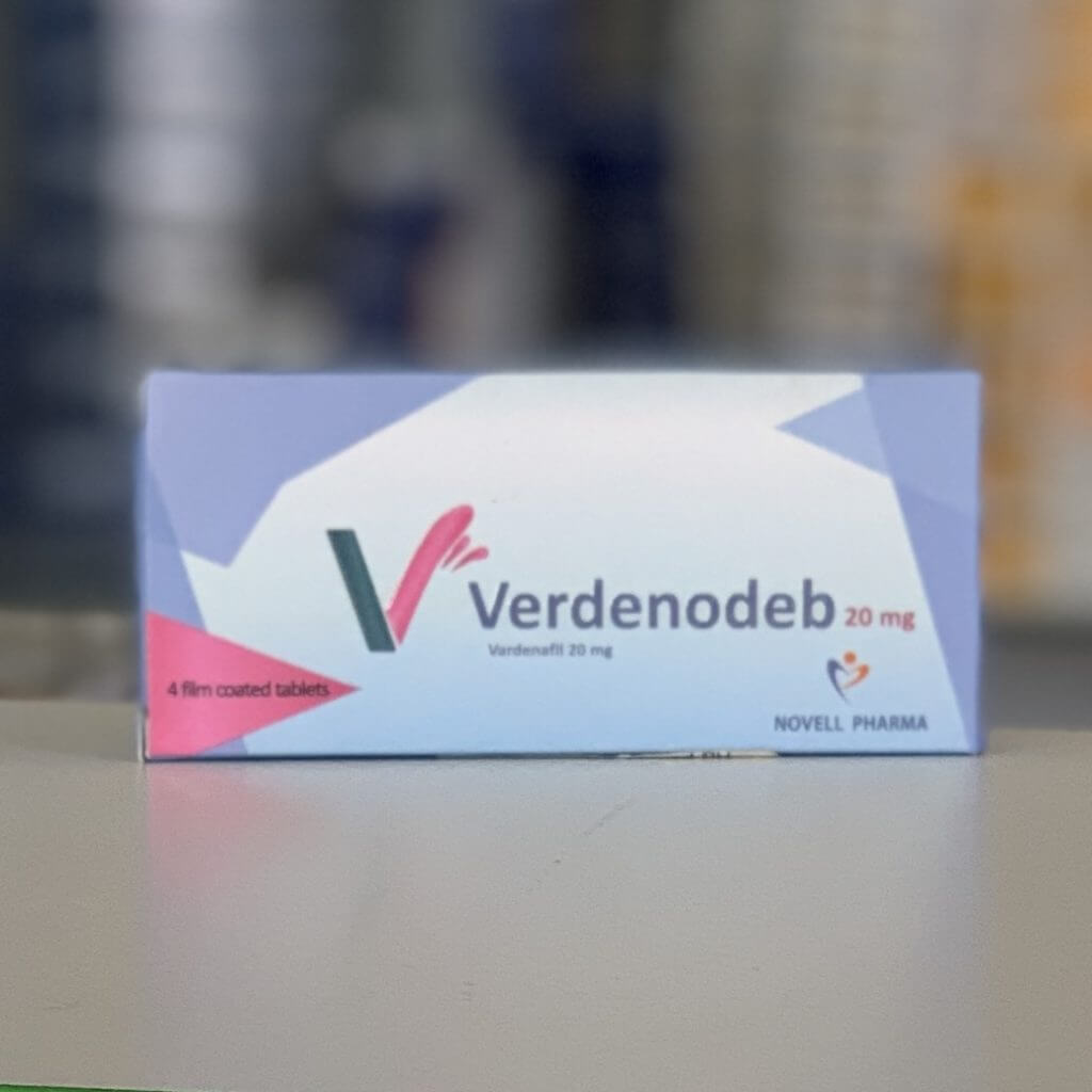 Verdenodeb 20 mg 4 tablets