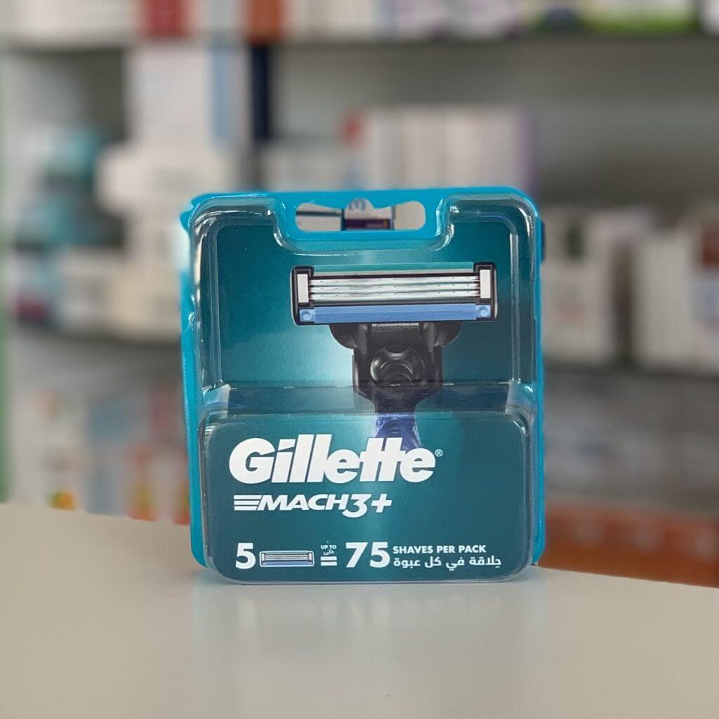 Gillette Mach 3 Plus, 5 Mach 3 razor heads