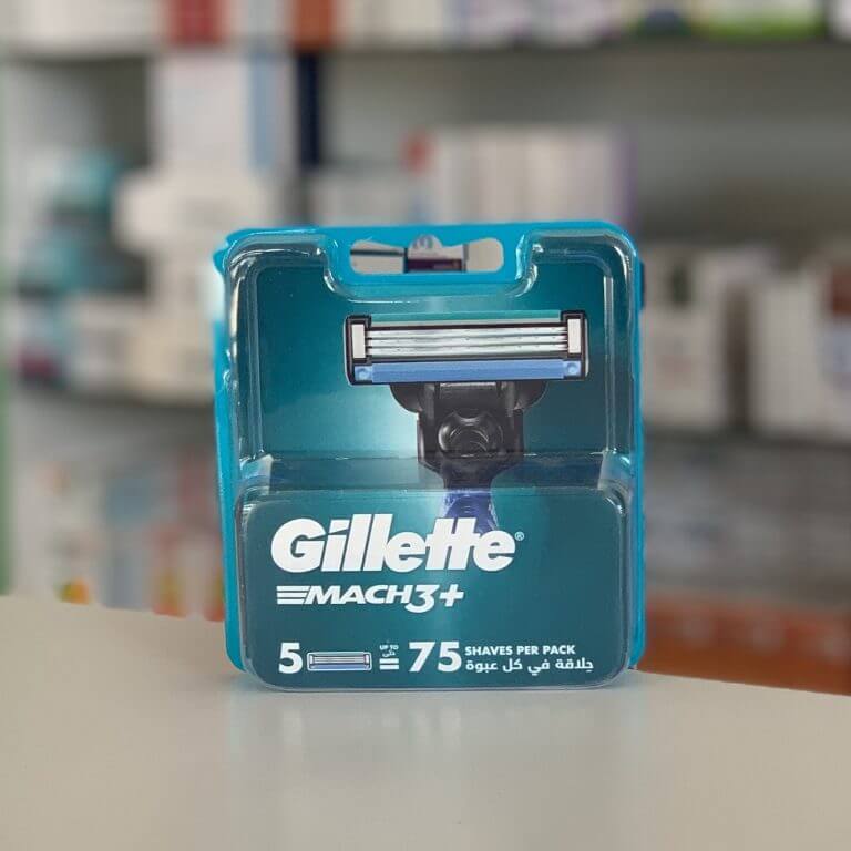 Gillette Mach 3 Plus, 5 Mach 3 razor heads