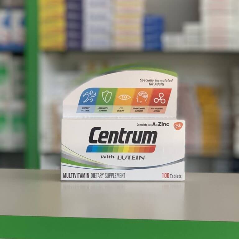 Centrum with lutein 100 tablets