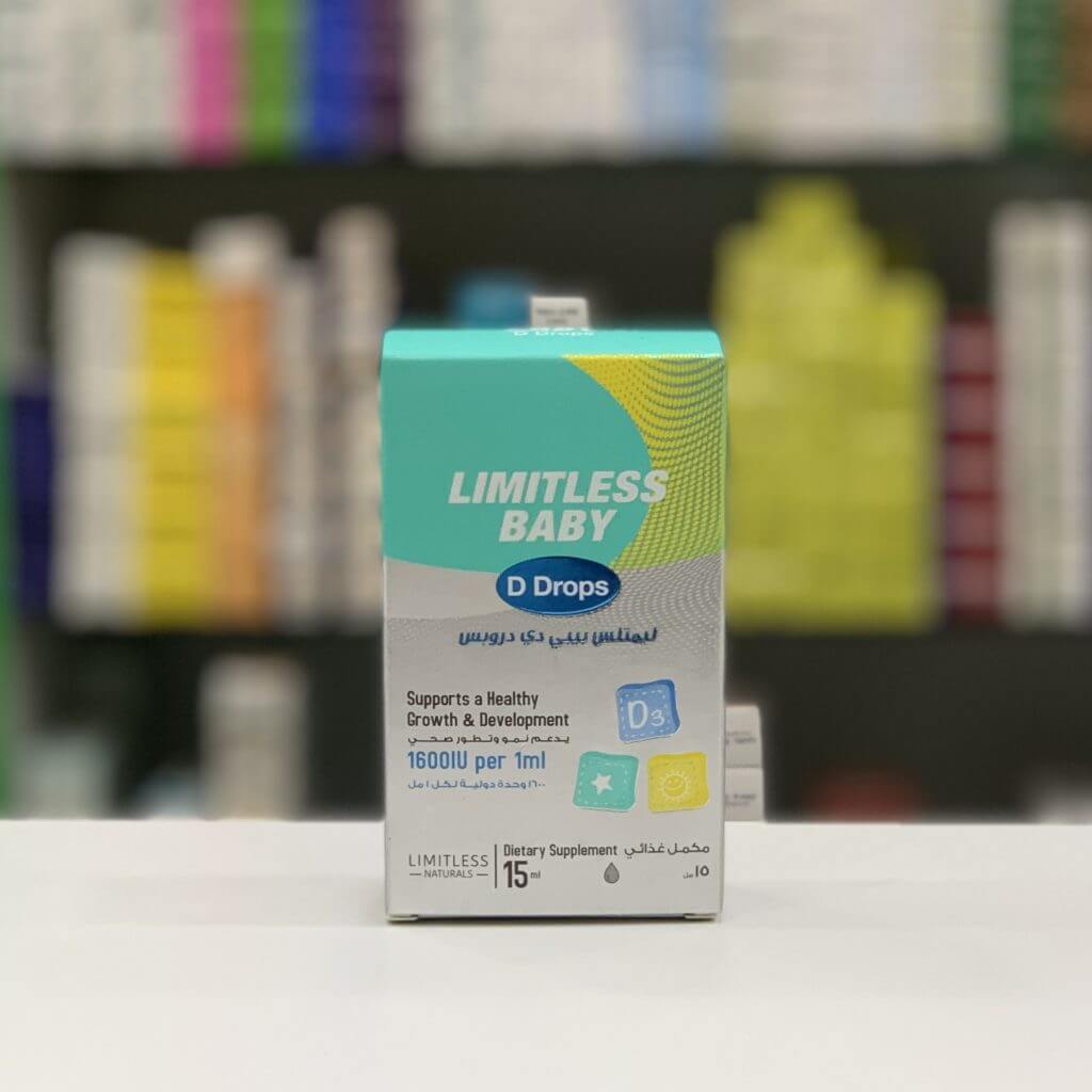 Limitless Baby, D Drops, 15 ml