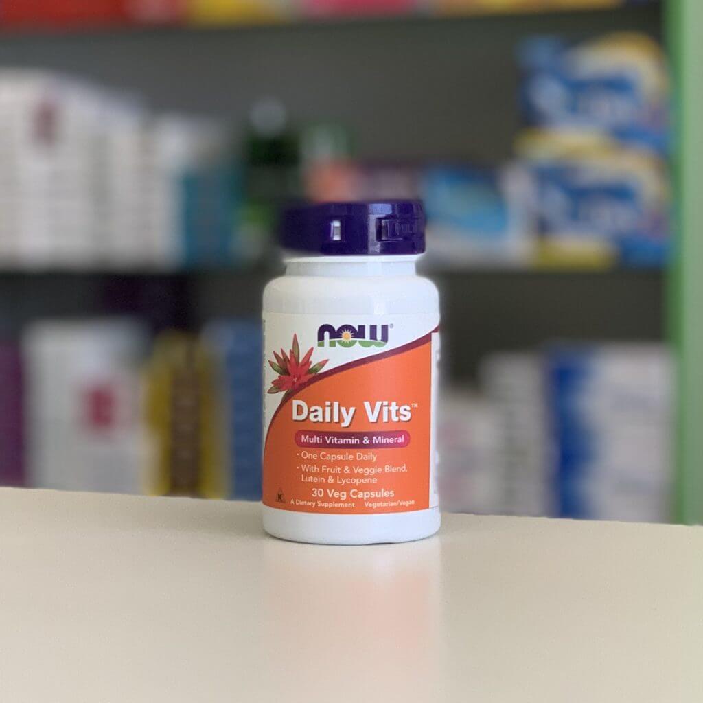 NOW Daily Vits 30 vegetarian capsules