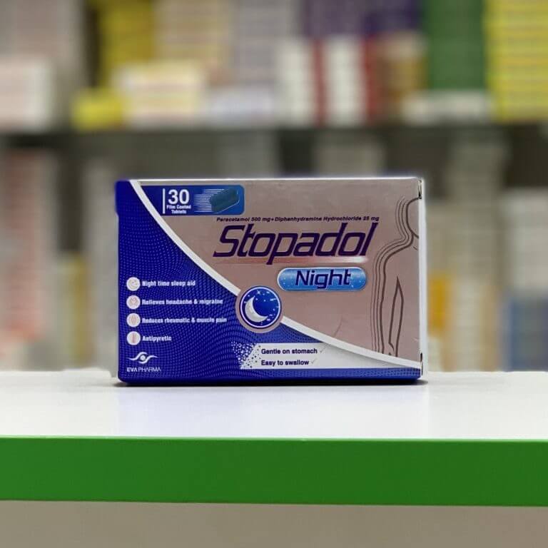 Стопадол Ночь 30 таблеток