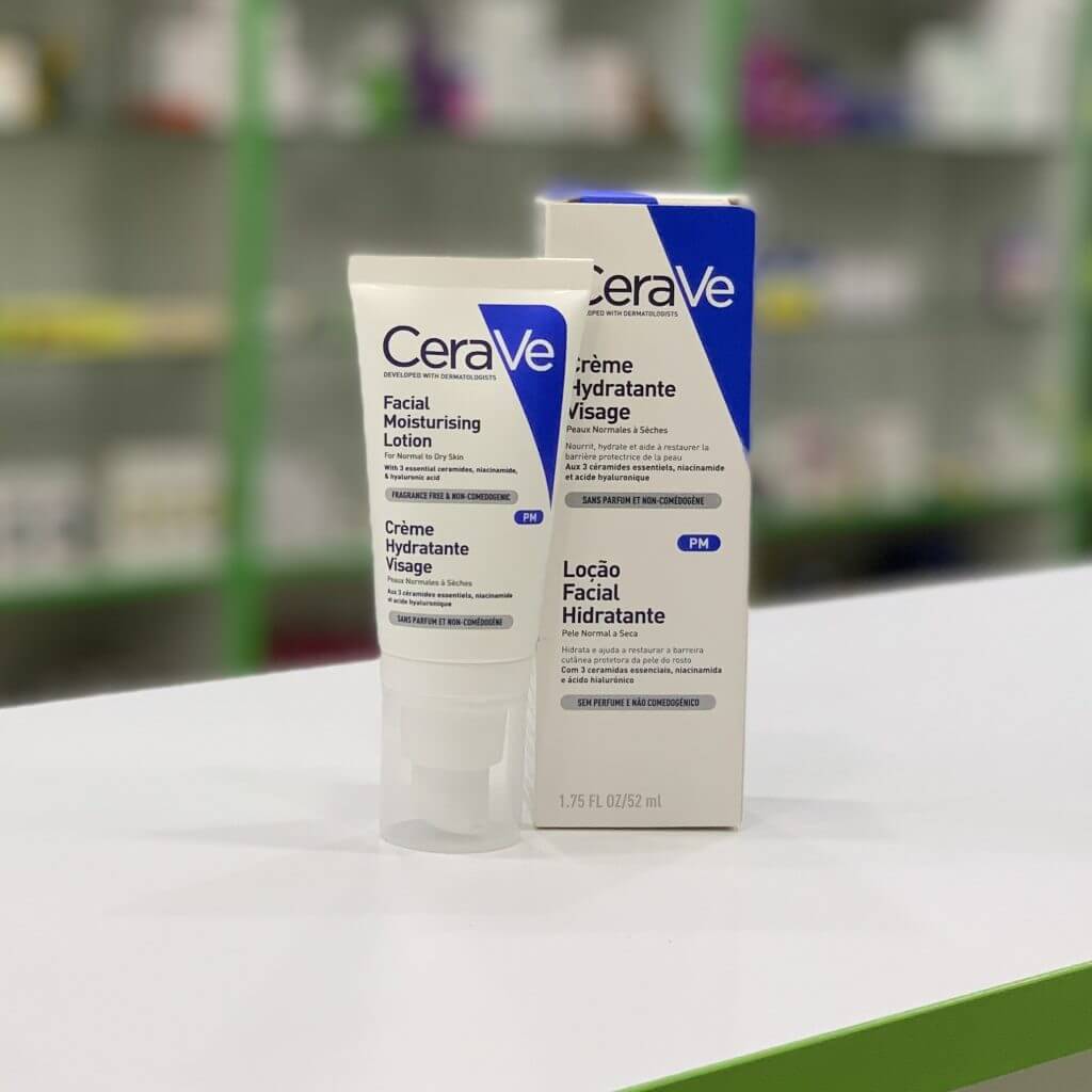 CeraVe®, Увлажняющий крем для лица, 52 мл 