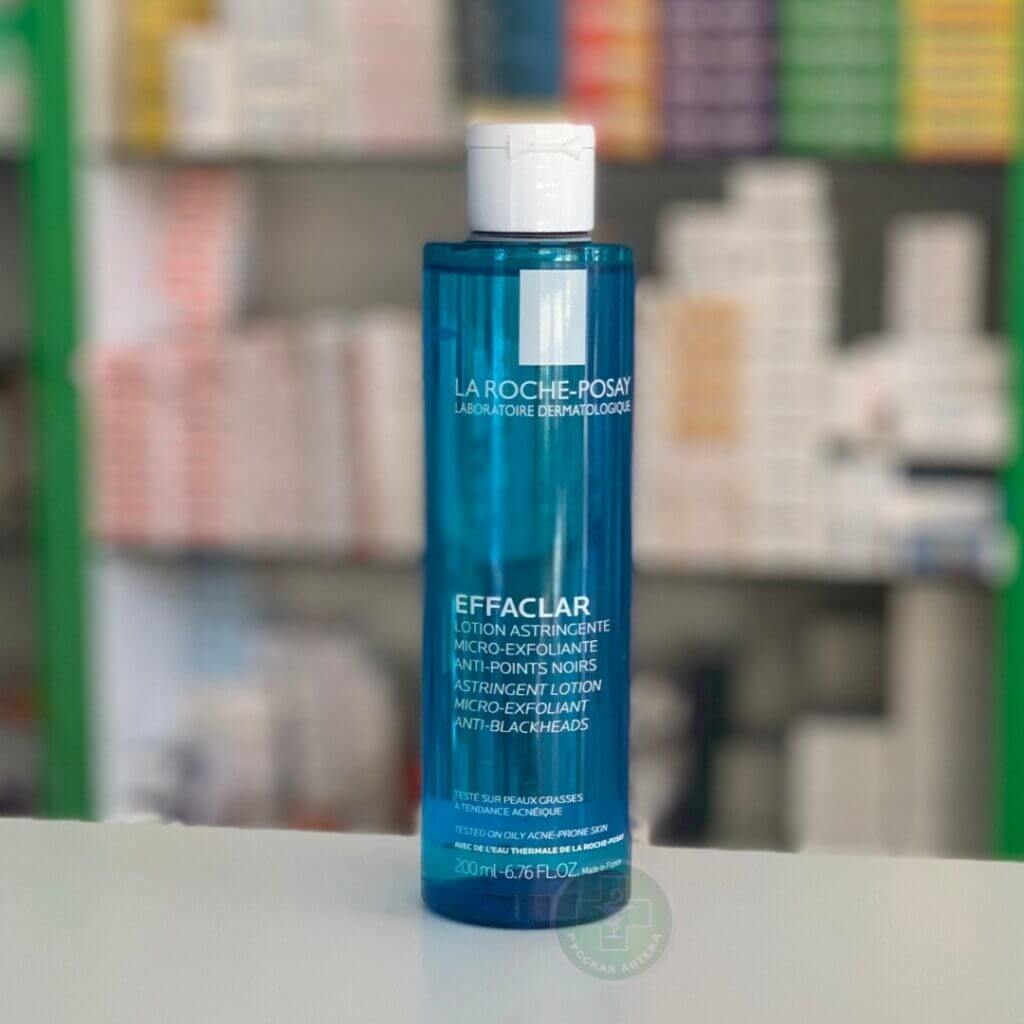 La Roche-Posay Effaclar Astringent Lotion Micro-Exfoliant Anti-Blackheads 200 ml