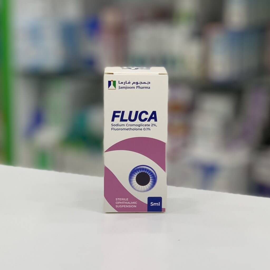 Fluca 0.1%/2% eye drops, 5 ml