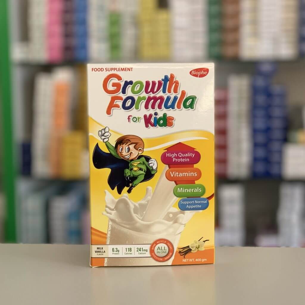 Growth Formula For Kids Vanilla flavor 400 g