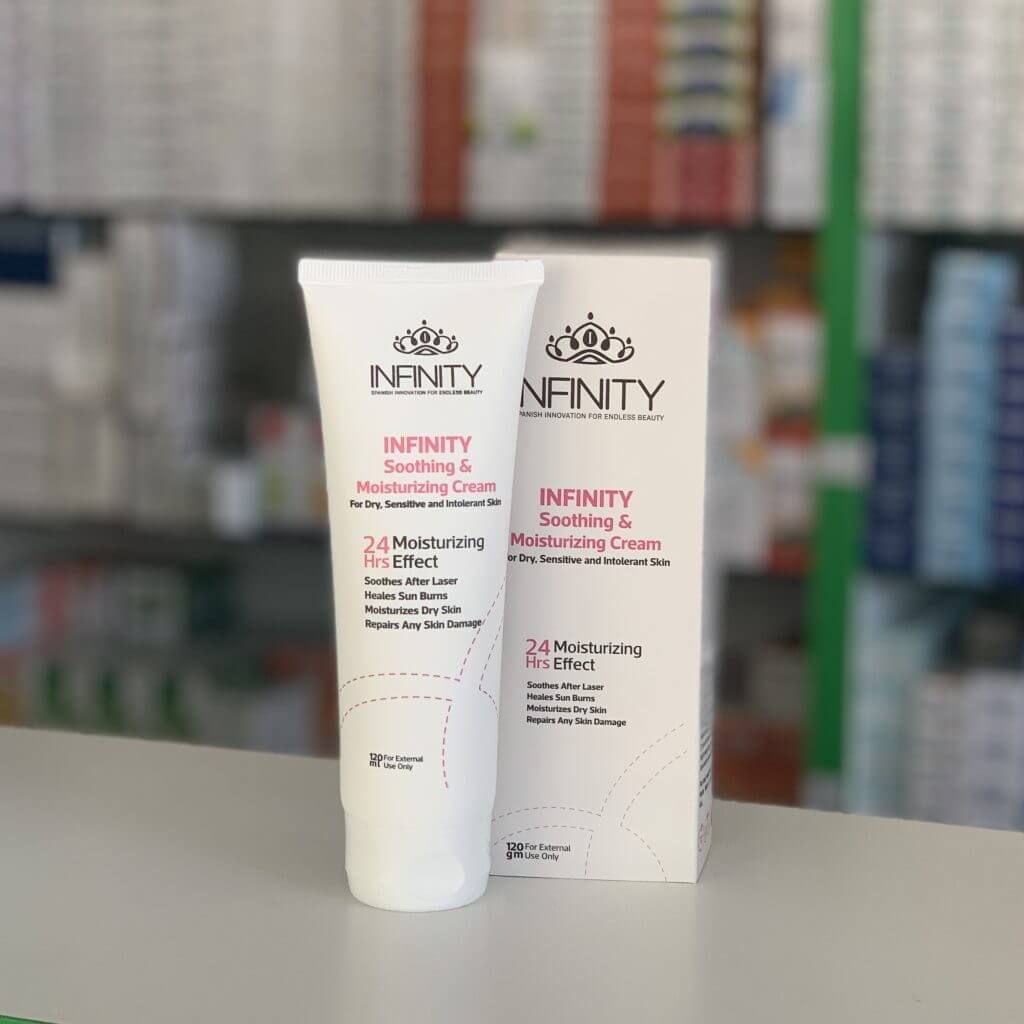 Infinity Soothing and Moisturizing Cream for face & body 120 g